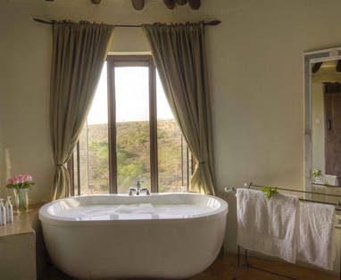 Bad bij The Emakoko in Kenia