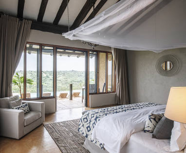 Slaapkamer in privé huis bij The Emakoko in Kenia