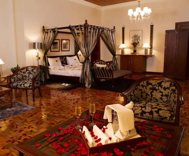 suite inrichting bij House of Waine in Kenia