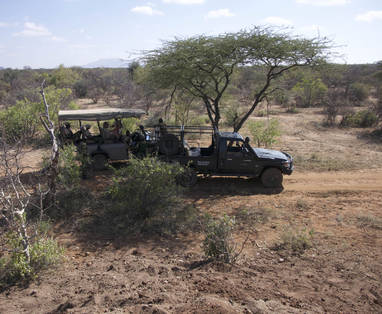 Safari vanaf Saruni Rhino Kenia