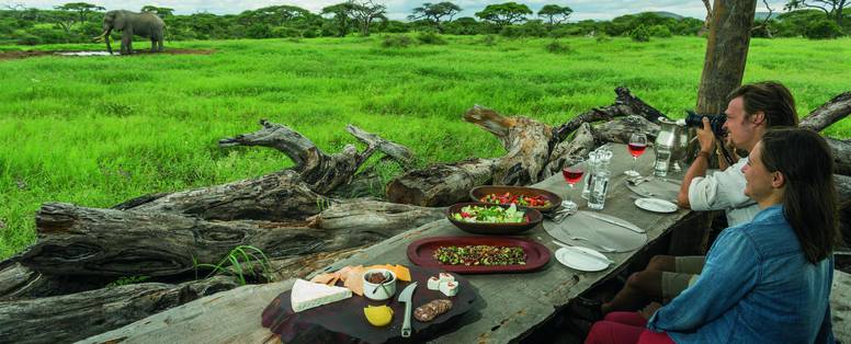 hide bij Ol Donyo Lodge in Kenia