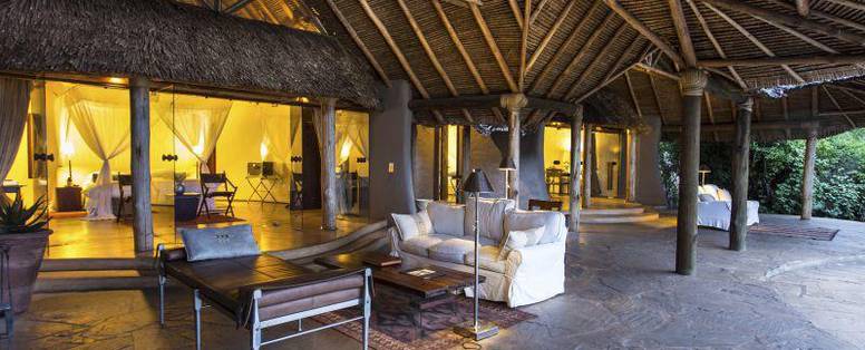 Pool villa bij Ol Donyo Lodge in Kenia