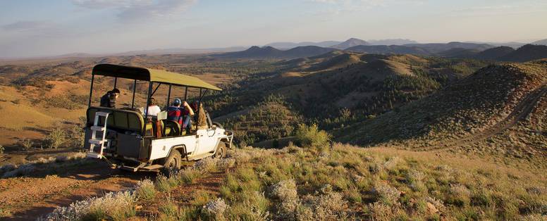 Safari in 4x4 bij Arkaba in Australië