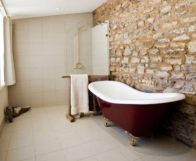 Badkamer bij Arkaba in Australië