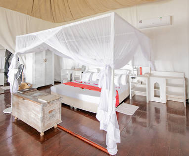 ocean suite bij Msambweni Beach House in Kenia