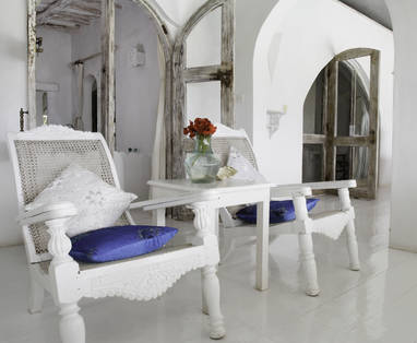 terras master suite bij Msambweni Beach House in Kenia