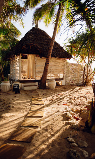 spa bij Msambweni Beach House in Kenia