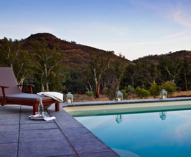 Zwembad bij Arkaba in Australië