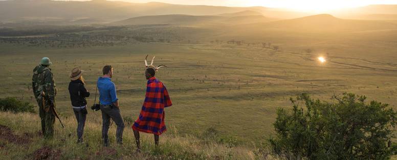 wandelsafari bij sirikoi lodge in kenia