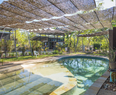 Zwembad bij Anbinik Kakadu Resort in Australië