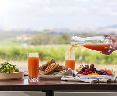 Ontbijt bij The Louise in Australië