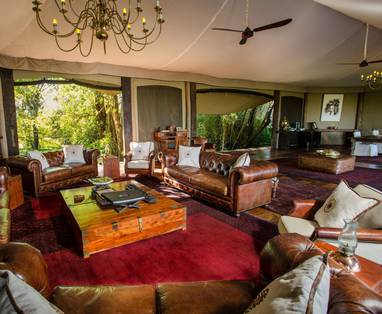 Mara Plains Camp main tent