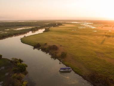 Omgeving van Kakadu wetlands