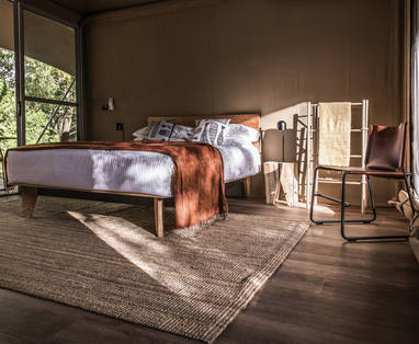 Interieur van Outback Retreat bij Cooinda Lodge in Australië