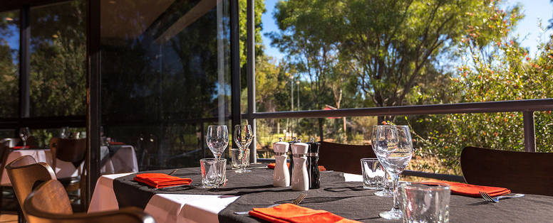 Restaurant bij Kings Canyon Resort in Australië