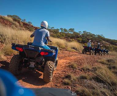 Quad excursie bij Kings Canyon Resort in Australië
