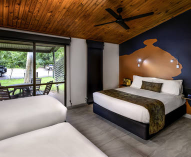 Standaard kamer bij Cooinda Lodge, Australië