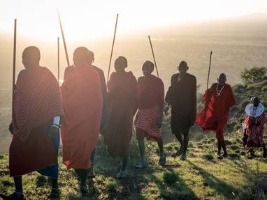 Masai cultuur bij Shu'mata Camp in Tanzania