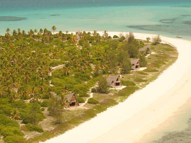 Fanjove Island in Tanzania