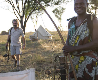 FlyCamping met Hadzabe Serian's Serengeti