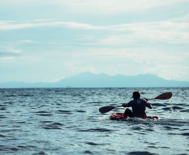 Kanoën op Lake Tanganyika in Mahale Mountains NP