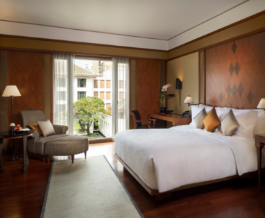 Superior kamer in hoofdvleugel van hotel The Sukhothai in Thailand