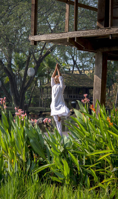 Yoga bij het Four Seasons Chiang Mai Resort
