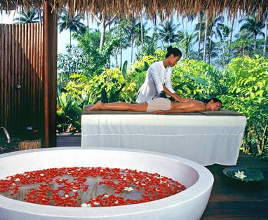 Pathway spa bij The Sarojin in Thailand