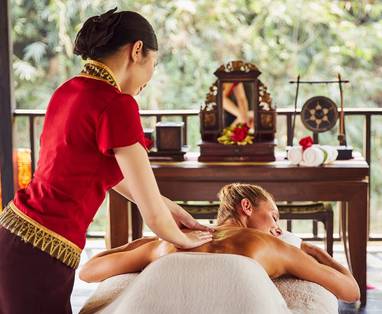 Spa bij het Anantara Golden Triangle Elephant Camp & Resort in Chaing Rai, Thailand