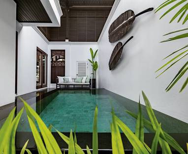 Zwembad Louis Leonowens Pool Suite  137 Pillars House in Chiang Mai
