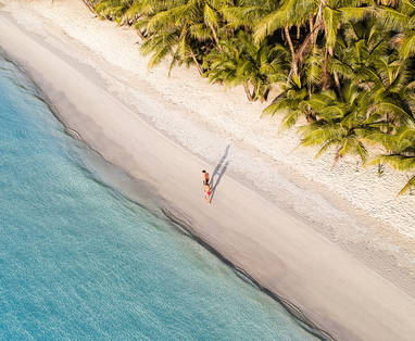 strand bij Soneva Kiri op Koh Kood