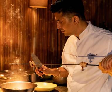 Chef bij Soneva Kiri op Koh Kood