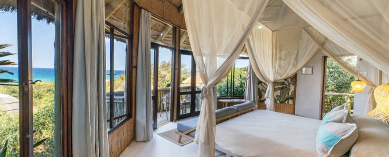 Ocean view room 2 Thonga Beach Lodge