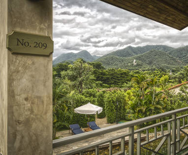 Deluxe Balkon kamer Reverie Siam in Pai, Thailand