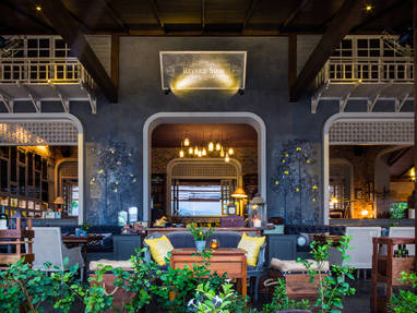 Silhouette restaurant Reverie Siam in Pai, Thailand