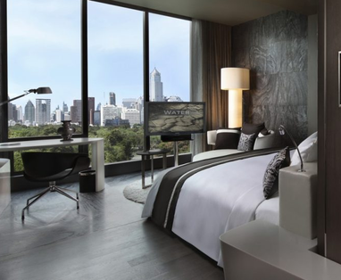 Club kamer bij SO/ Bangkok in Thailand