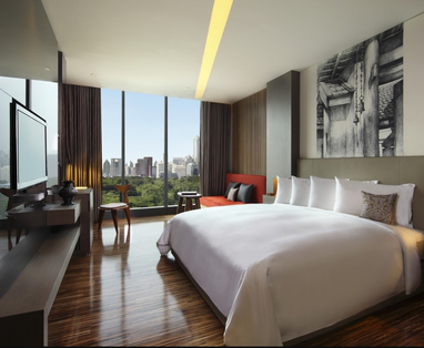 Comfy kamer bij SO/ Bangkok in Thailand