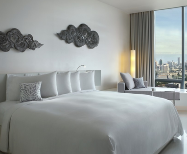 so cozy kamer bij SO/ Bangkok in Thailand