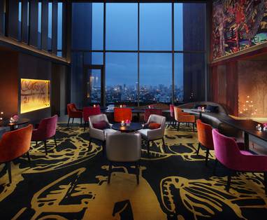 Lounge bij SO/ Bangkok in Thailand