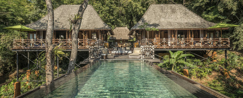 Villa bij Four Seasons Golden Triangle in Chiang Rai