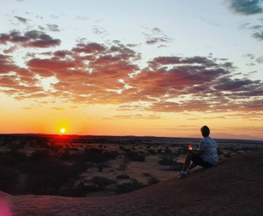 Spitzkoppen lodge view