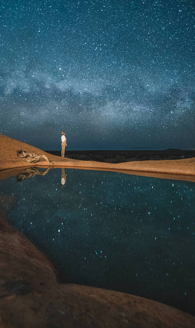 Spitzkoppen Lodge sterrenhemel