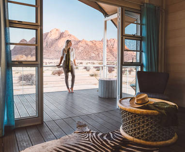 Spitzkoppen Chalet Uitzicht