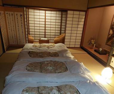Ryokan Yoyokaku futons