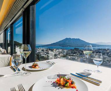 Shiroyama Hotel Kagoshima, restaurant