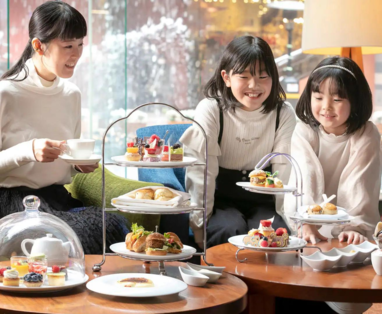 Grand Hyatt Fukuoka, high tea