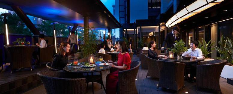 Osaka Cross Hotel, diner