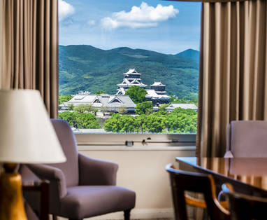 Hotel Nikko Kumamoto, uitzicht