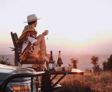 Zulu Rock Lodge sundowners