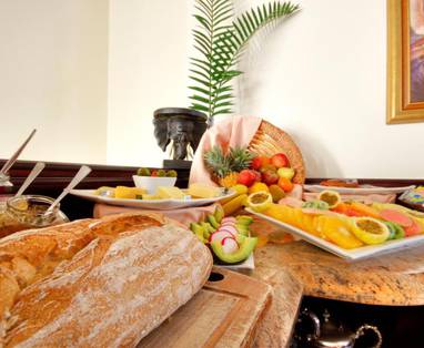 St. Lucia Wetlands Guesthouse ontbijtbuffet